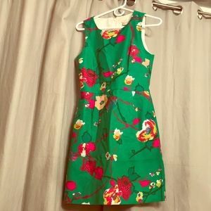 J Crew Floral print dress